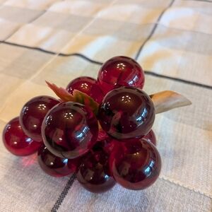 Elegant Acrylic  Grape Cluster
